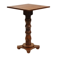 Islington Poseur Square Table Vintage Wood 760x760mm