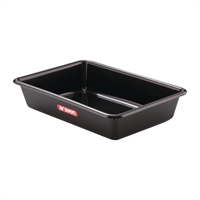 Araven Deep Food Tray Black
