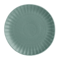 Assiettes plates Olympia Corallite vertes 280 mm (lot de 6)