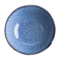 Bols plats Olympia Denim Blue 160mm (Lot de 6)