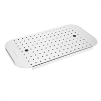Égouttoir en acier inoxydable Vogue pour GN 1/1