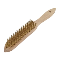 Schneider Cleaning Brush with Brass Wire 285mm