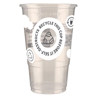 eGreen SD TWOinONE Flexy PP Half Pint to Line Cups UKCA CE 285ml (1000 Pack)