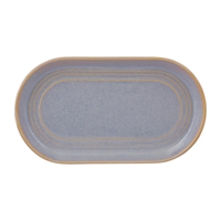 Tablekraft Urban Loft Oval Platters Azure Blue 240mm (4 Pack)