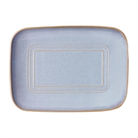 Tablekraft Urban Loft Rectangular Servers Azure Blue 365mm (2 Pack)