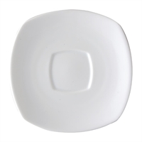 Royal Porcelain Chelsea Square Saucers 120mm (12 Pack)