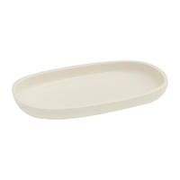 Rakstone Ease Oval Deep Plates Ivory 230mm (12 Pack)