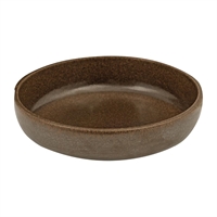 Rakstone Ease Round Deep Plates Rust 200mm (3 Pack)