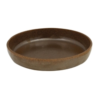 Rakstone Ease Round Deep Plates Rust 240mm (2 Pack)