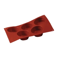 Frenti Silicone Muffin Mould 5 Cup 81x32mm
