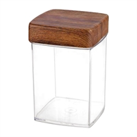 Evelin Square Food Storage Canister With Lid - 100x100x140mm