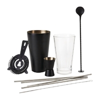 Stanley Rogers New Cocktail Set 10Pc Matte Black Stanley Rogers New Cocktail Set 10Pc Matte Black