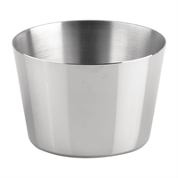 Chef Inox Pudding Mould - 75x42mm (10 Pack)