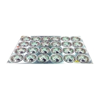Chef Inox Premier Aluminium Muffin Pan 24 Cup
