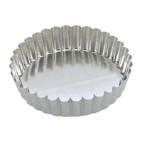 Guery Round Fluted Cake Tin with Loose Base - 230x45mm