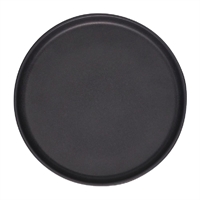 Eclipse Uno Black Round Plate 220mm (6 Pack)