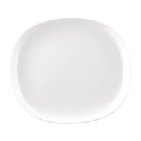 Sango Ora Oval Couple Plates White 200x175mm (6 Pack)