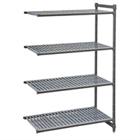 Cambro Camshelving Basics Plus 4 Tier Shelving Add On Unit - 1830x765x610mm