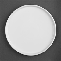 Olympia Whiteware Flat Round Plates 270mm (4 Pack)
