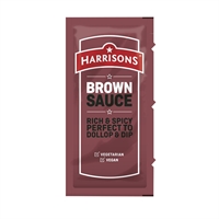 Harrisons Brown Sauce Sachets 10g (200 Pack)