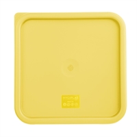 Hygiplas Square Food Storage Container Lid Yellow