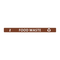 Jantex Slim Bin Lid Food Waste Label