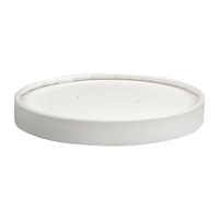 BioPak Paper Lids White for BioBowl 430 to 950ml (500 Pack)