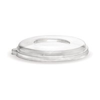 BioPak PLA Lids for BioPak BioCane 800-1180ml 24-40oz Bowls (400 Pack)