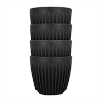 HuskeeCup Cup 6oz 228ml Charcoal (4 Pack)