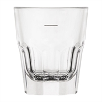 Polysafe Rocks Shot Glass PS-36 30ml Pour Line - 45ml (24 Pack)
