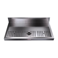Simply Stainless Standard Beer Station with Glass Rinser 300mm wide
