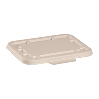 BioPak BioCane Takeaway Lids Natural - 500 & 600ml (Pack 500)