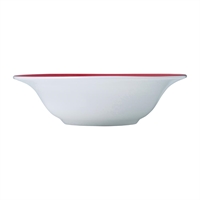 Royal Porcelain Maxadura Resonate Red Band Sweet/Fruit Bowl 300ml 170mm (12 Pack)