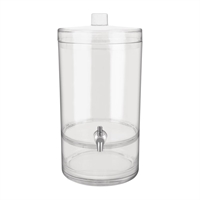 Chef Inox Juice Dispenser Polycarbonate Round 6.4Ltr 247x206x409mm