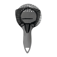 Zanzi Luxury Cocktail Strainer with Handle Gunmetal - 200mm