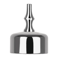 Zanzi Bitters Bottle Glass Spare Lid Gunmetal