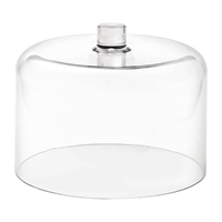 Chef Inox Cloche Straight Sided Clear Polycarbonate 275x212mm