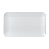 Dudson White Organic Rectangular Plates 270x160mm (12 Pack)