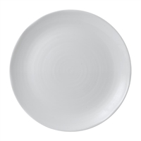 Dudson White Organic Coupe Plates 275mm (12 Pack)