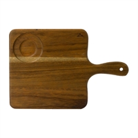 Dudson Acacia Wood Square Handled Boards 380x355mm (4 Pack)