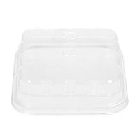 KH Disposable Lid for Square Bowl Pet (Pack 1000)