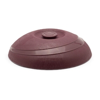 KH Moderne Plate Cover Insulated Burgundy Pp/Pu (12 Pack)