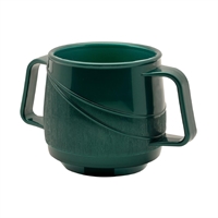 KH Moderne Bev Mug Insulated Double Handle 250ml Green (24 Pack)