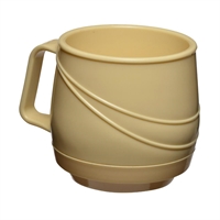 KH Moderne Bev Mug Insulated Single Handle 250ml Yellow (24 Pack)