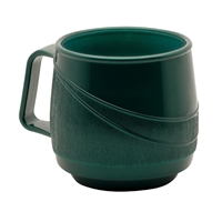 KH Moderne Bev Mug Insulated Single Handle 250ml Green (24 Pack)