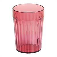 KH Tumbler 230ml Plastic Burgundy San (72 Pack)