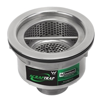 3Monkeez Cast S/S Sink Waste Arrestor - Suit 127mm Outlet. 304 Grade S/S