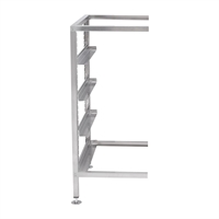 3Monkeez Freestanding Glass Rack - Add On Bay. 304 Grade S/S