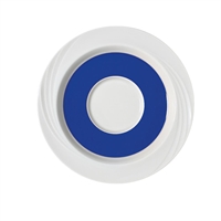 Schonwald Donna Senior Decor Saucer - Dark Blue Wide Band 169x21mm (12 Pack)