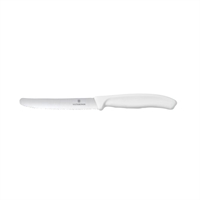 Victorinox Wavy Edge Steak and Tomato Knife - White